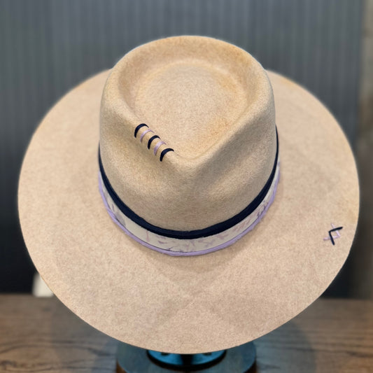 Tan Felt Fedora