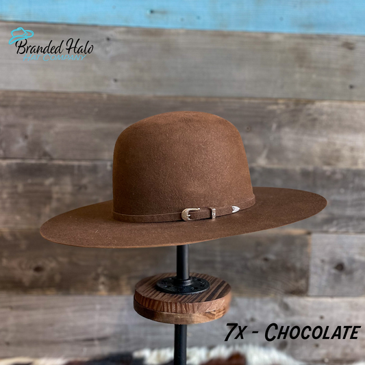 7X Chocolate Felt