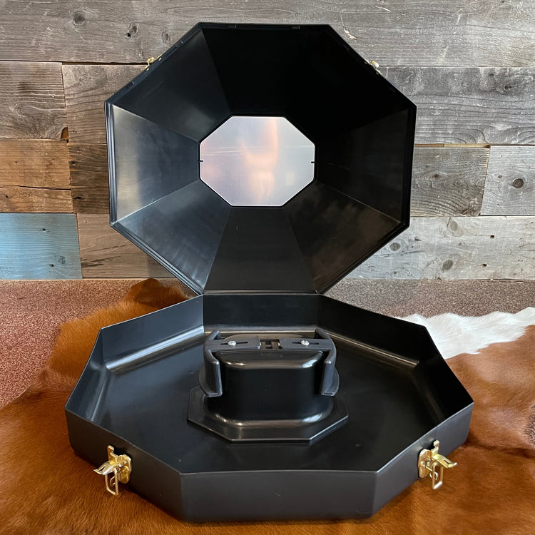 Oversized Western Hat Can