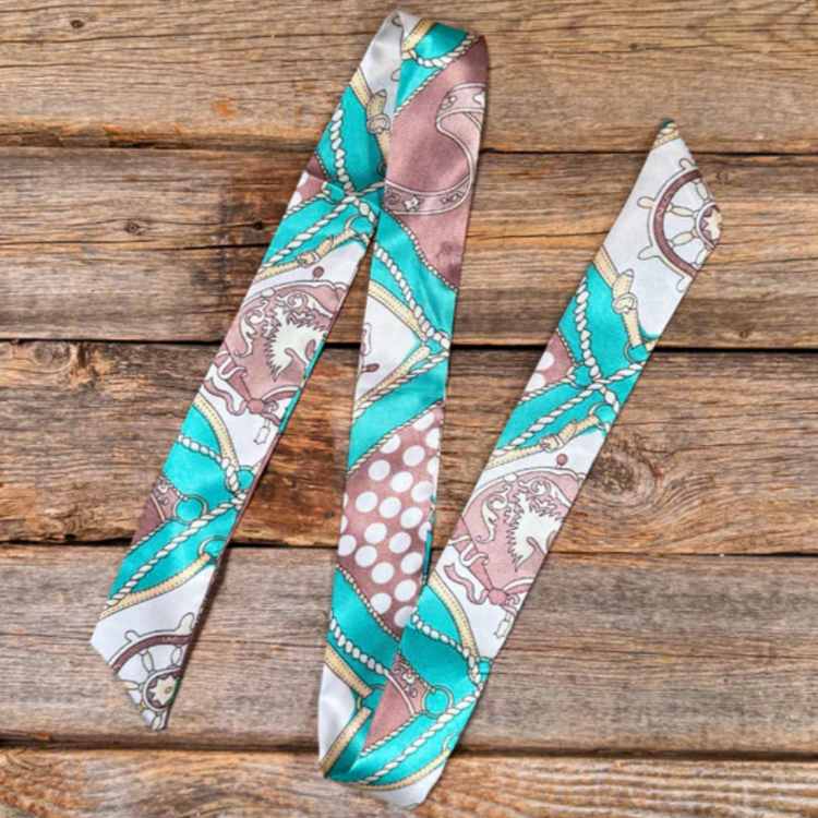 Turquoise & Brown Twilly