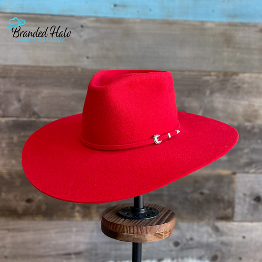 Rodeo King 3x Red Felt