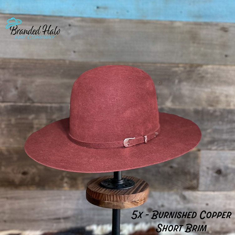 Branded Halo 5X Felt Short Brim