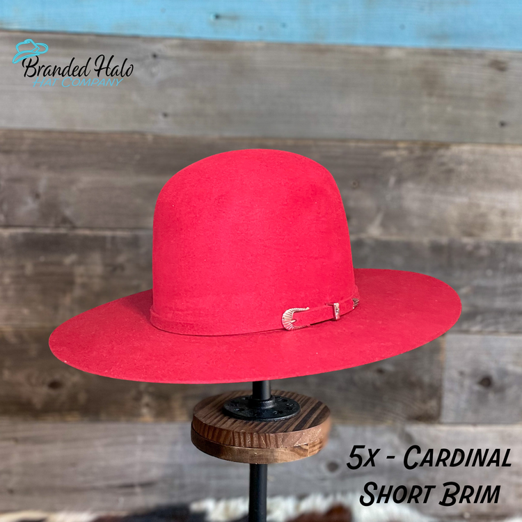 Branded Halo 5X Felt Short Brim