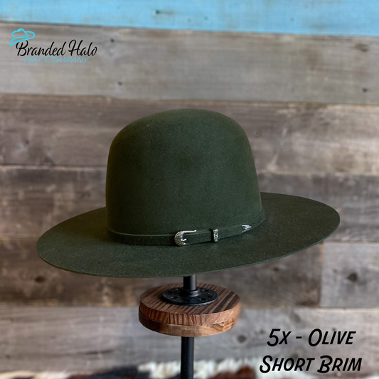Branded Halo 5X Felt Short Brim