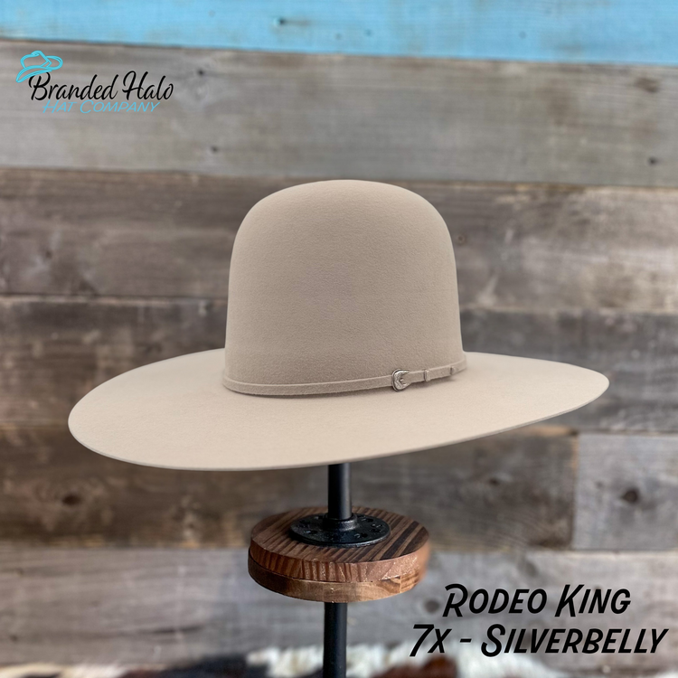 7X Rodeo King Silverbelly Felt