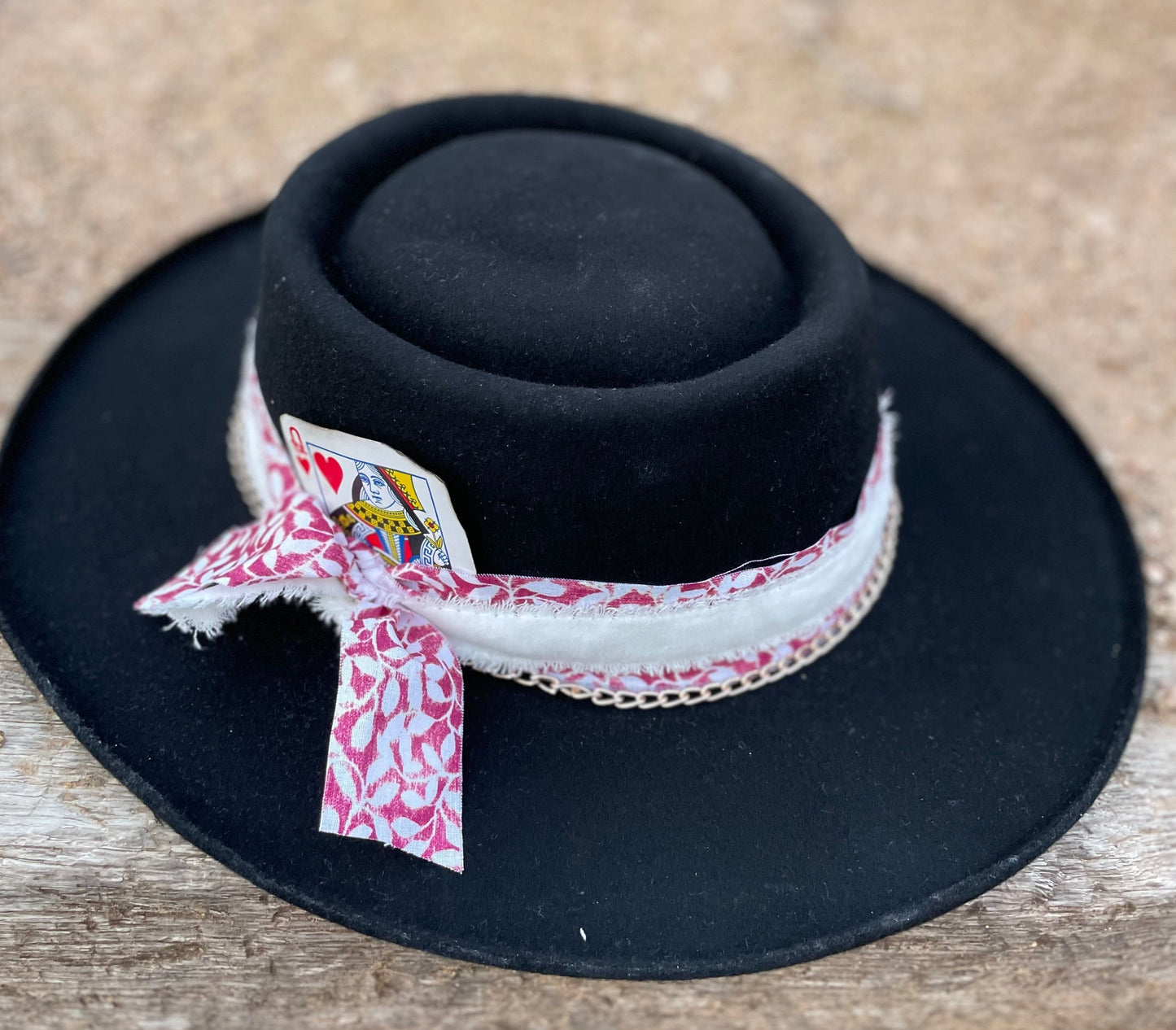 Black Gambler Felt Hat