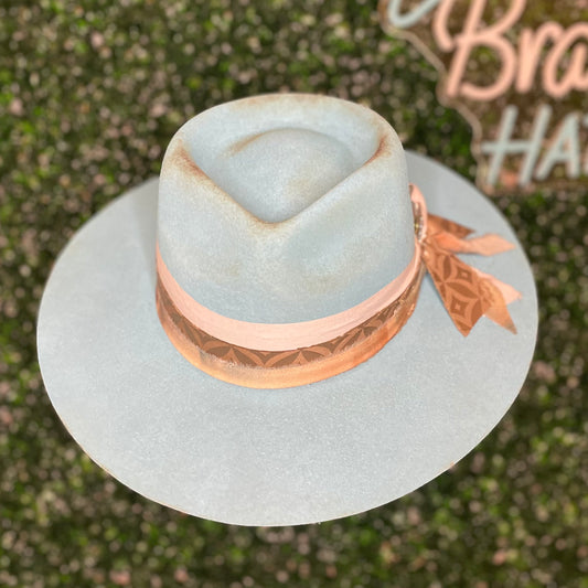 Turquoise Teardrop Felt