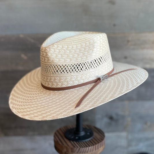 Twister 20x Two Tone Tan Shantung