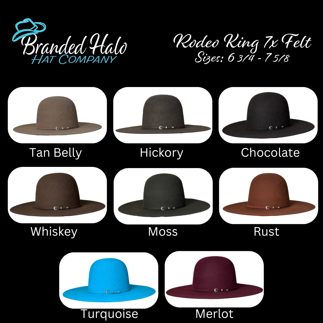 Custom Rodeo King 7X Felt Hat Order DEPOSIT