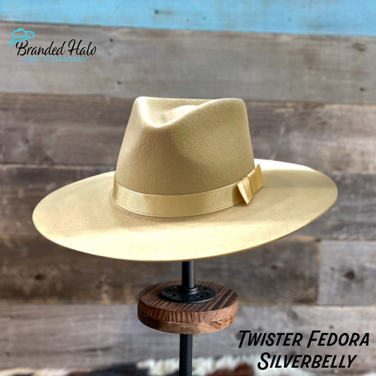 Twister Fedora Silverbelly