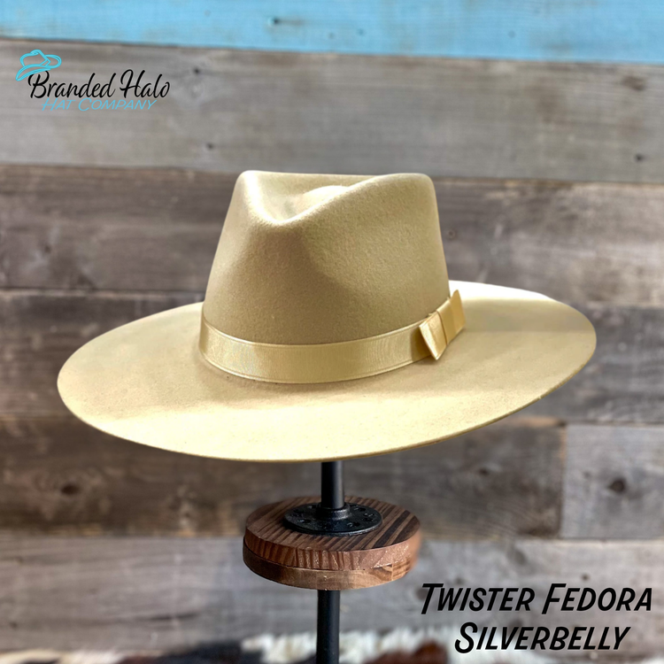 Twister Fedora Silverbelly
